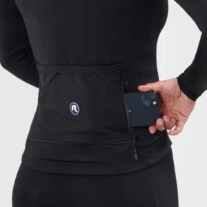 Rogelli ESSENTIAL II - damska bluza rowerowa czarna - obrazek 8