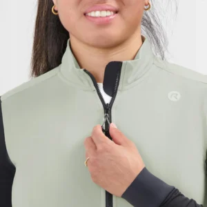 Rogelli DISTANCE II - damska bluza rowerowa zielona - obrazek 6