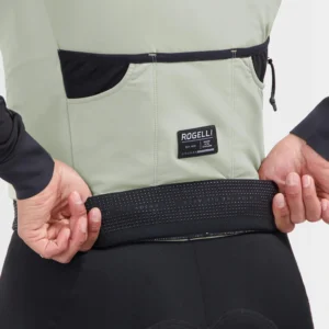 Rogelli DISTANCE II - damska bluza rowerowa zielona - obrazek 7