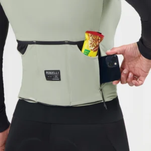 Rogelli DISTANCE II - damska bluza rowerowa zielona - obrazek 8