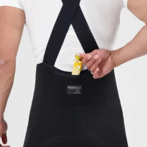 Rogelli DISTANCE II - damskie spodnie rowerowe z wkładką czarne - obrazek 9