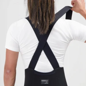 Rogelli DISTANCE II - damskie spodnie rowerowe z wkładką czarne - obrazek 10