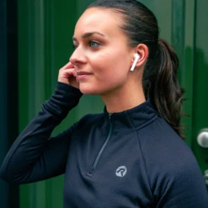 Rogelli ESSENTIAL - damska bluza do biegania czarna - obrazek 14