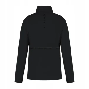 Rogelli ESSENTIAL - damska kurtka do biegania czarna - obrazek 2