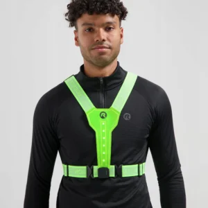 Rogelli - kamizelka odblaskowa LED USB żółta - obrazek 3