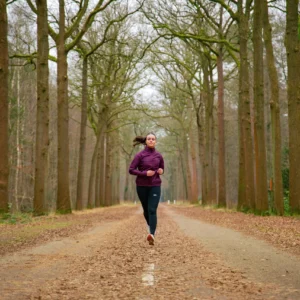 Rogelli ESSENTIAL - damska kurtka do biegania bordowa - obrazek 12