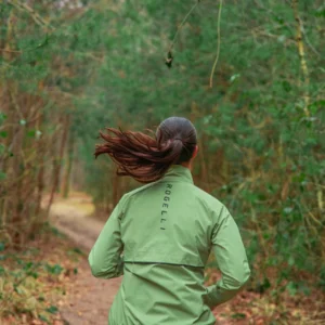 Rogelli ESSENTIAL - damska kurtka do biegania zielona - obrazek 14