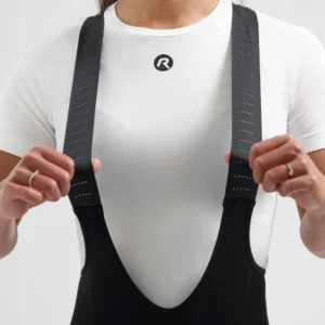 Rogelli ESSENTIAL II - damskie ciepłe spodnie rowerowe czarne - obrazek 7