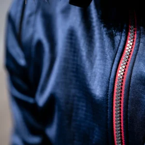 Rogelli BRAVE - męska softshellowa kurtka rowerowa granatowa - obrazek 10