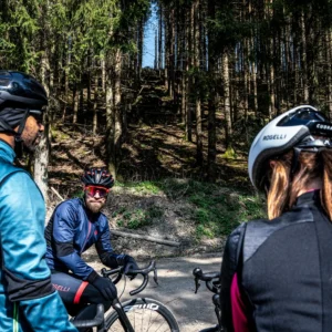 Rogelli BRAVE - męska softshellowa kurtka rowerowa granatowa - obrazek 13