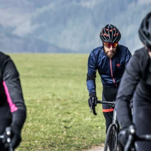 Rogelli BRAVE - męska softshellowa kurtka rowerowa granatowa - obrazek 15