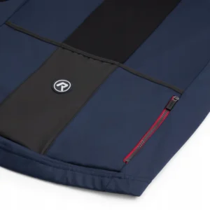 Rogelli BRAVE - męska softshellowa kurtka rowerowa granatowa - obrazek 8