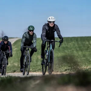 Rogelli ESSENTIAL - męska softshellowa kurtka rowerowa zielona - obrazek 15