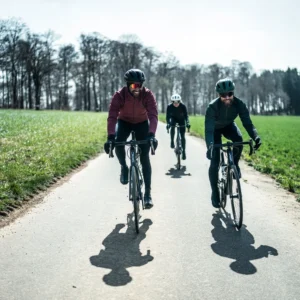 Rogelli ESSENTIAL - męska softshellowa kurtka rowerowa zielona - obrazek 16