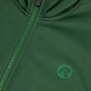 Rogelli ESSENTIAL - męska softshellowa kurtka rowerowa zielona - obrazek 9